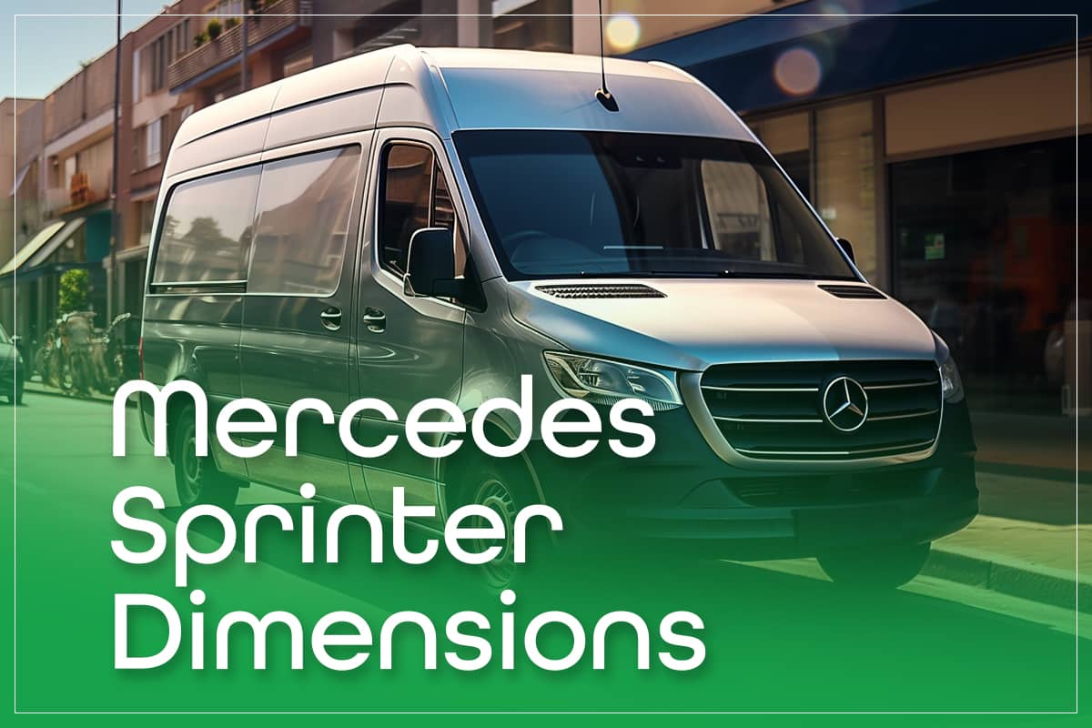 Mercedes Sprinter Dimensions: SWB, MWB, LWB & Interior Sizes